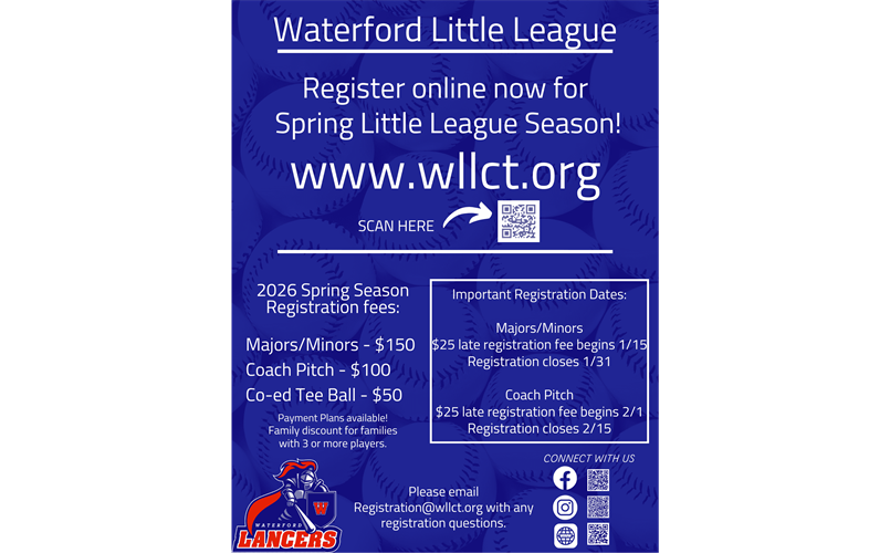 2026 Season Registration Open!